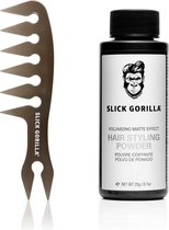 Slick Gorilla Hair Styling Powder 20 gr. + Texture Comb