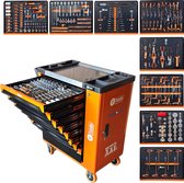 Carrello Portautensili Toolcar Jumbo Pro 12 - Cassetti Attrezzati, 122kg, Con Ruote - Foto 8