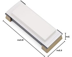 Home size slijpsteen #1500 voor wetsteen - Cerax CR-1503-W Soaking steen - 7.2 x 2.5 x 0.8 inch