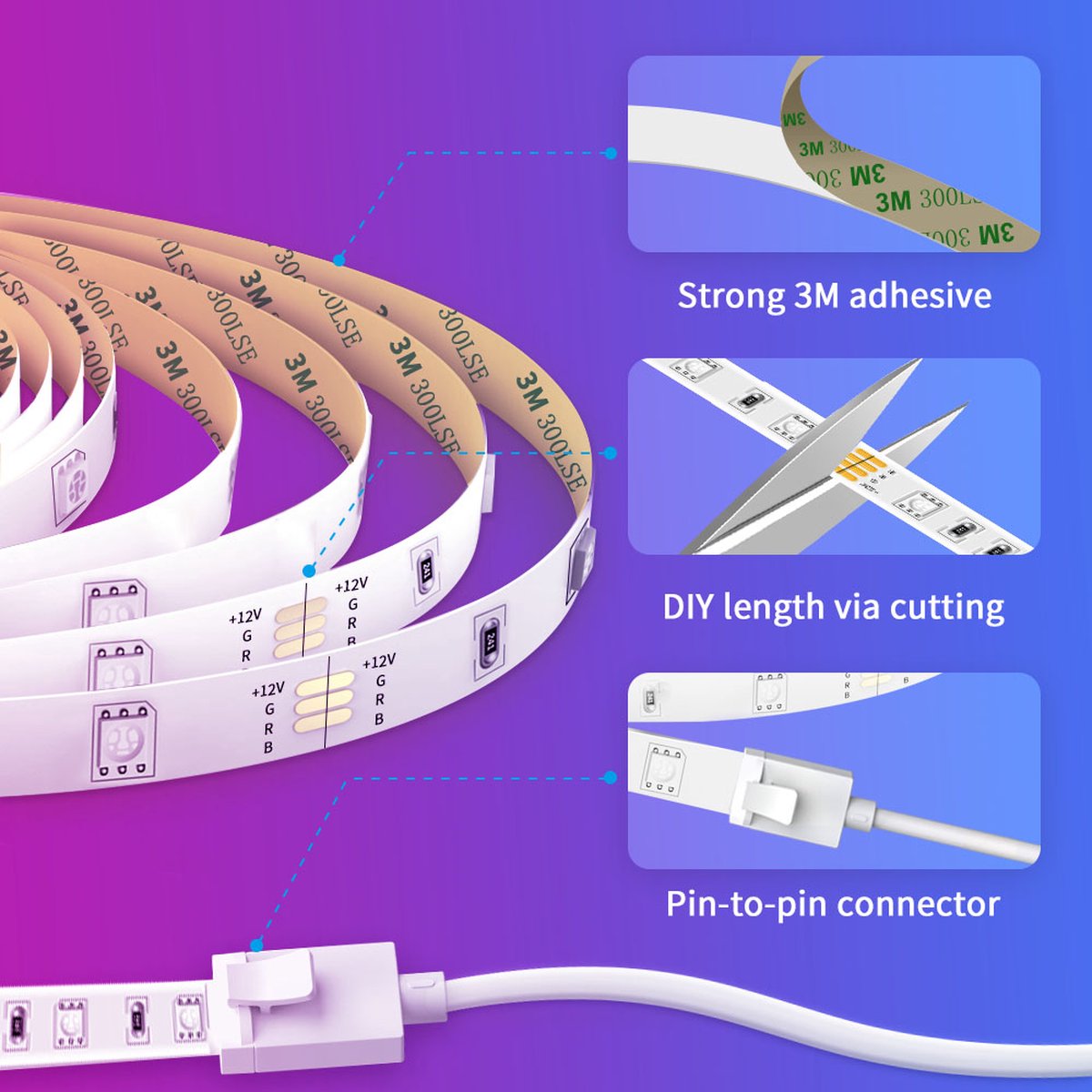 Govee H6110 RGB ledstrip thumbnail 3