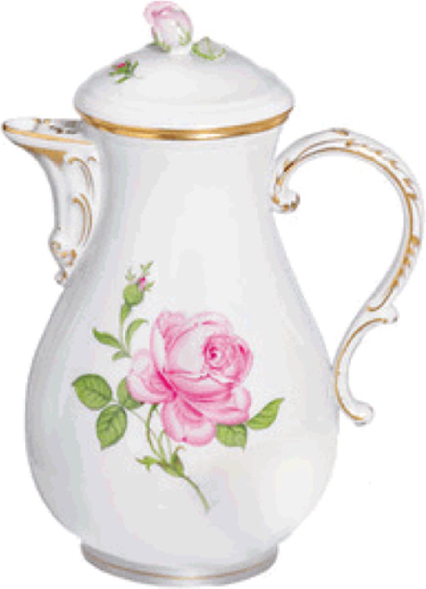Koffiepot | Meissen | Meissen Roos