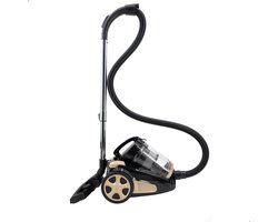AG3400 Stofzuiger Zonder Zak - Stofzuigers - Vacuum Cleaner Zakloos - Geschikt Voor Dierenharen - Extra Lange Kabel - 850W - Sterke Zuigkracht - Zwart/Goud