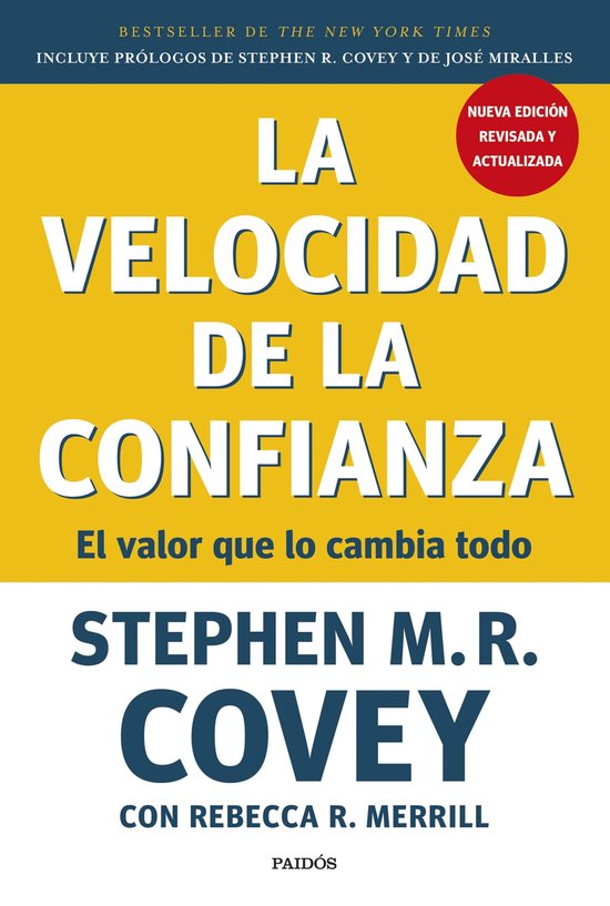 Biblioteca Covey - La velocidad de la confianza - cover