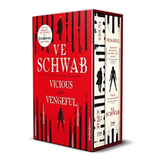 Vicious/Vengeful slipcase - cover