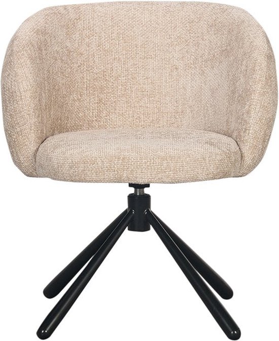 Pole to Pole - Chaise pivotante Pebble - Latte