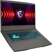 Bol.com MSI Thin A15 B7VE-002NL - Gaming laptop - 15.6 inch - 144Hz - 1TB SSD 32GB DDR5 NVIDIA GeForce RTX 4050 aanbieding