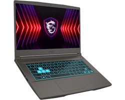 MSI Thin A15 B7VE-002NL - Gaming laptop - 15.6 inch - 144Hz - 1TB SSD, 32GB DDR5, NVIDIA GeForce RTX 4050 MSI Thin A15 B7VE-002NL - Gaming laptop - 15.6 inch - 144Hz - 1TB SSD, 32GB DDR5, NVIDIA GeForce RTX 4050