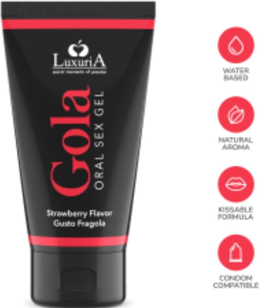 Goedkoopste INTIMATELINE LUXURIA - ORALE SEKSGEL AARDBEI SMAAK 50 ML