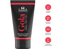 INTIMATELINE LUXURIA - ORALE SEKSGEL AARDBEI SMAAK 50 ML