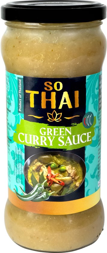 So Thai® | Green curry cooking sauce 340gr | groene curry | pittige ...