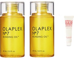 OLAPLEX - No.7 Bonding Oil - 60 ml - Haarolie + Eleven Miracle Hair Treatment 10ml. mini