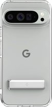 Étui Spigen adapté à Google Pixel 9 Pro XL | Slim Armor Essentiel S | Couverture arrière avec Standard rabattable | Transparent