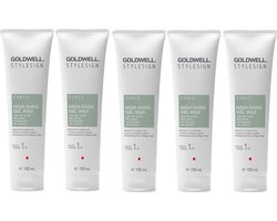 5x Goldwell StyleSign High-Shine Gel Wax 100ml