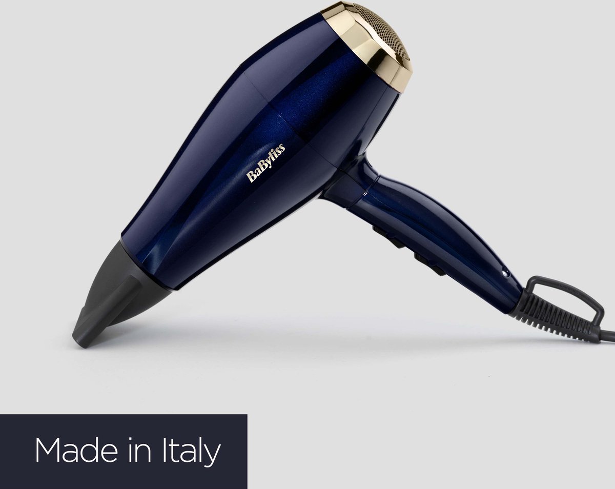 BaByliss Black Onyx Dryer Föhn 5911E - Krachtige motor - 95 - afbeelding 2