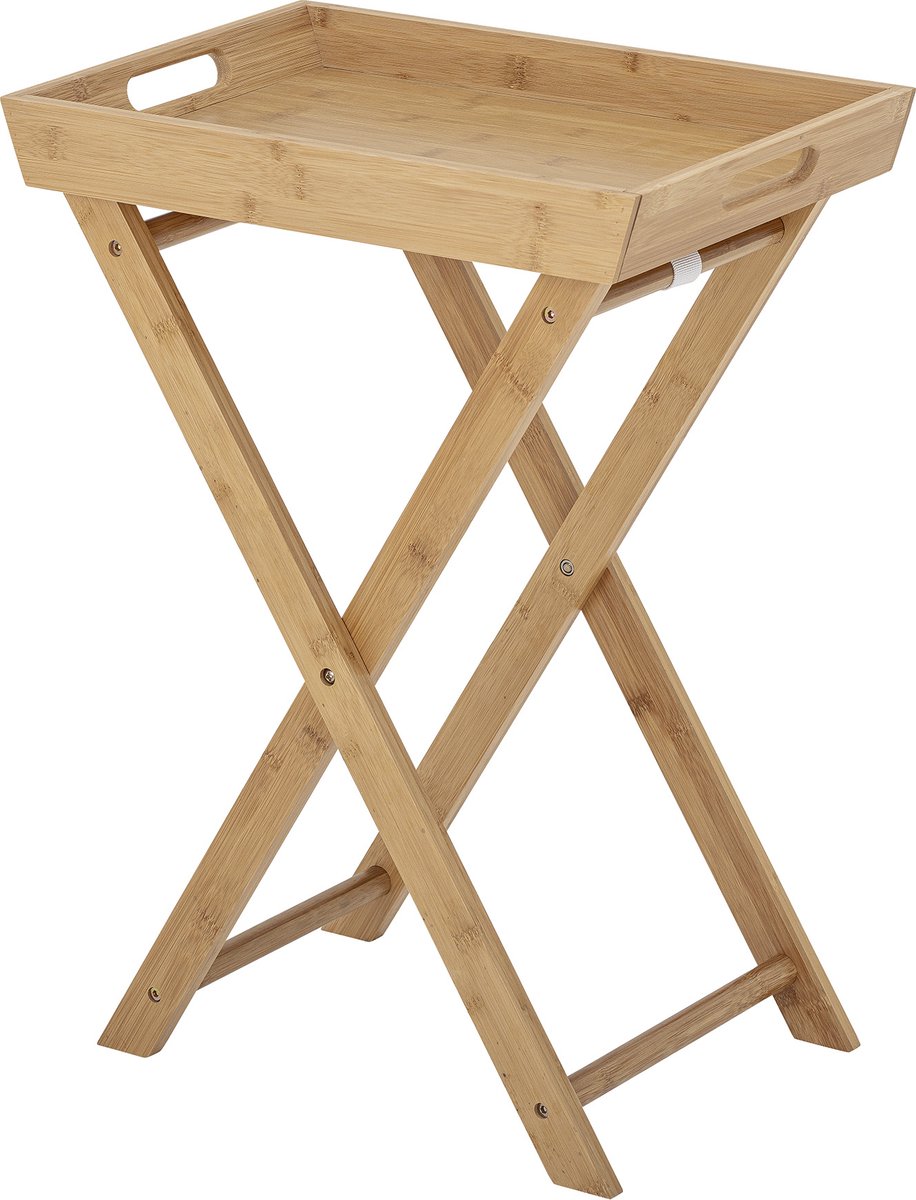 Adlene Dienbladtafel - Beige - Bamboe