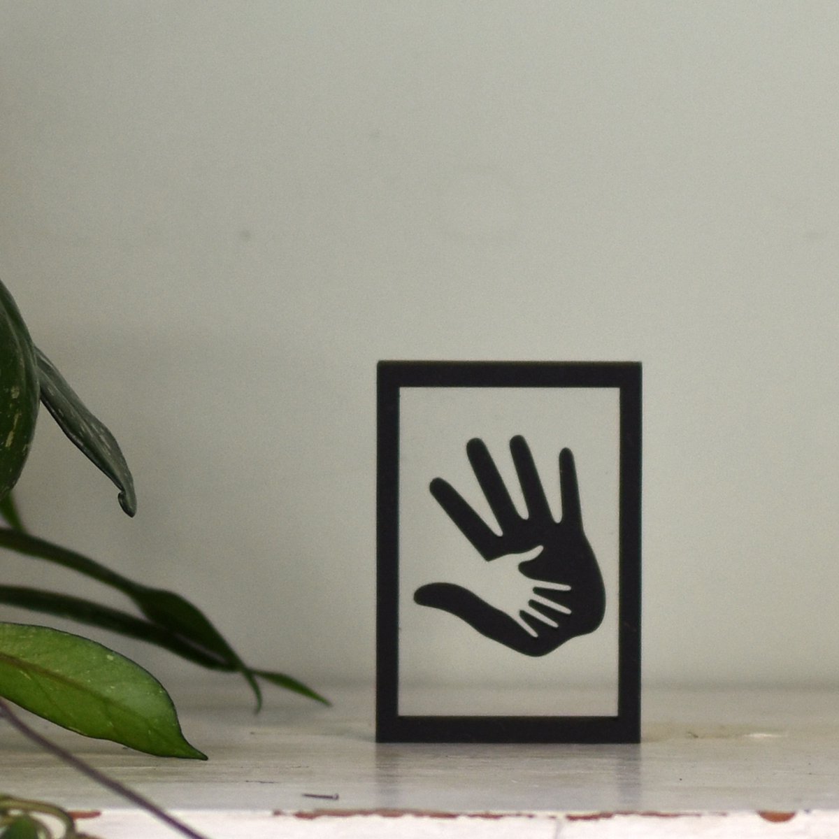 Houten lijstje – Floating Frames – Hands