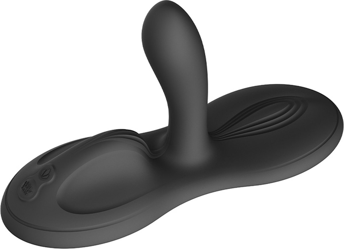 Zalo - Flora - Vibrator-kussen - Hands-free Vibrator - Met Warmtefunctie - Zwart