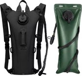 Drinkrugzak - Water En Drinkrugzak - 3L Met Rietje - Bpa-Vrije - Water Rugzak - Rugzak Waterzak - Hydratatie Rugzak - Eva Waterzak - Hydration Backpack - Perfect Voor Kamperen, Fietsen, Wandelen, Hardlopen Of SkiëN - Lichtgewicht & Ademend