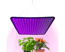 a sunny day LED groeilamp - grow light - kweeklamp - versnelt groei en ontwikkeling - groeilamp rood blauw - 45 Watt - 30 x 30 cm - 225 LEDs