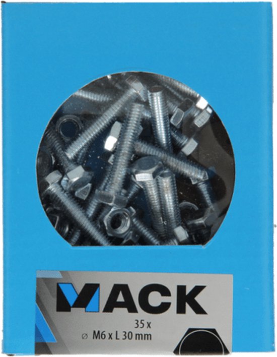 M6 x L30 HEX10 35 pièces.