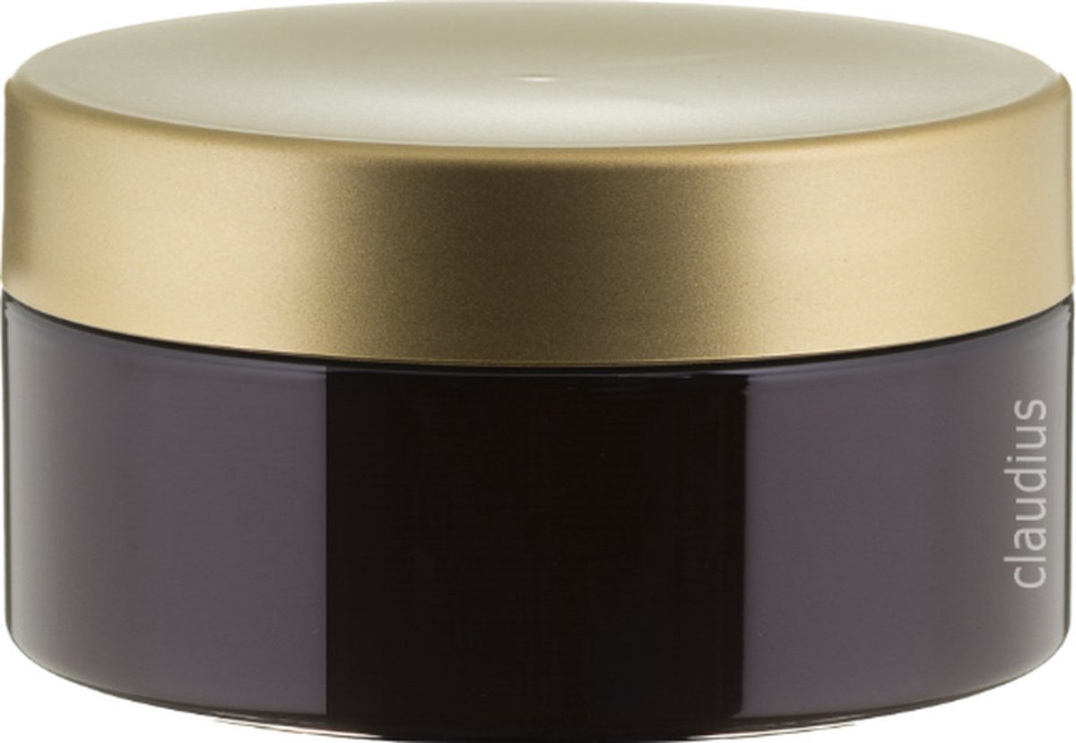 Goedkoopste Bodycreme pakking Lavendel 250 gram - Amber Bruin pot met Luxe gouden deksel