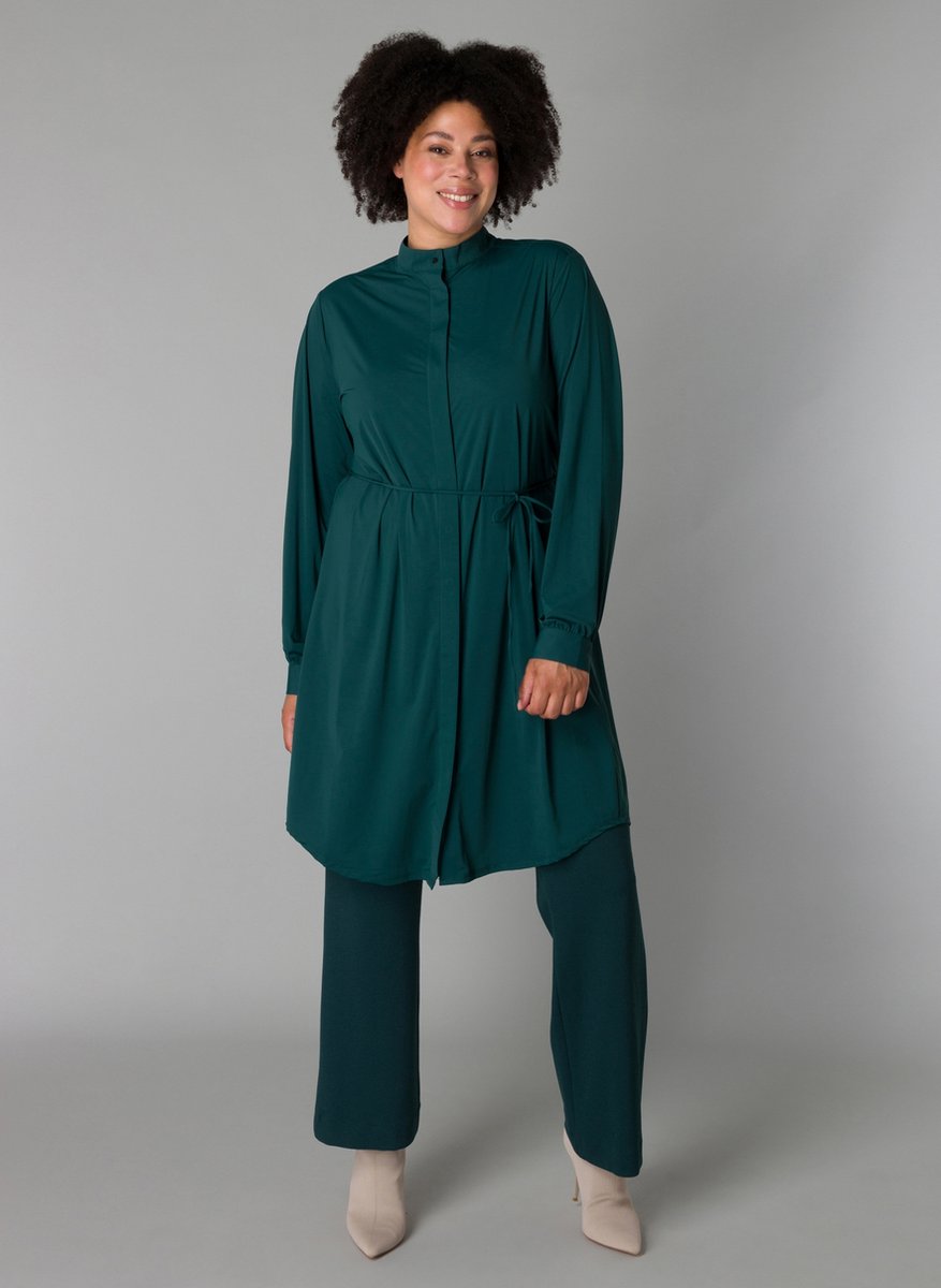 YESTA Sanneke One pieces - Dark Pine Green - maat 1(48)