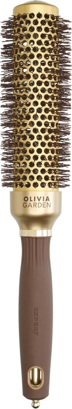 Olivia Garden - Expert Blowout Speed ​​​​Or & Marron - 35 mm
