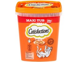 Catisfactions Snacks tube - Kattensnoepjes - Kip 350g