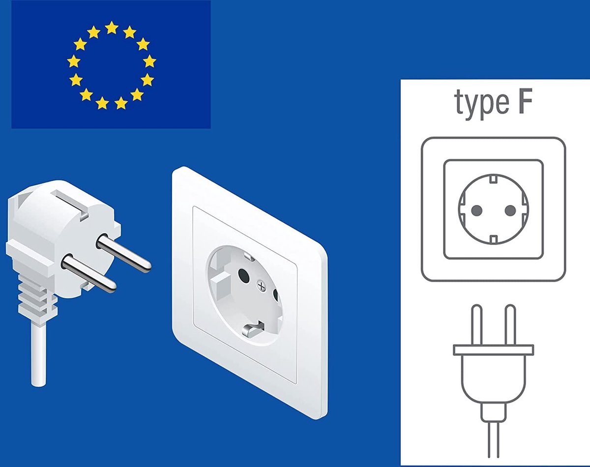 DLight Inbouwcontactdoos, inklapbaar, met 2x geaarde stopcontacten en 2x USB 5 V, zwart/spuitgietaluminium, met soft-opening, kan aangesloten worden met een geaard snoer van 3 m