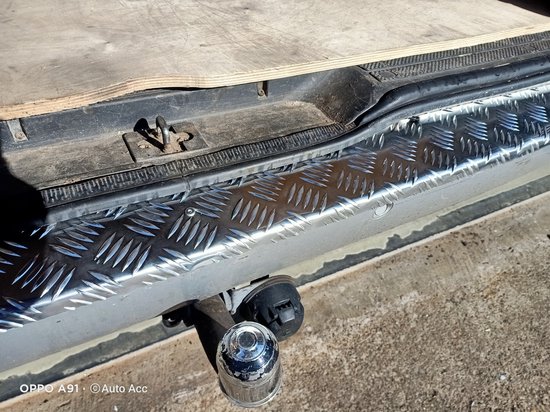 Aluminium Traanplaat Bumperbescherming Mercedes Vito W447 2014 2019 2020
