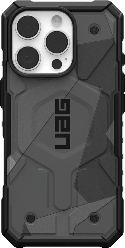 Urban Armor Gear Pathfinder adapté à Apple iPhone 16 Pro | Cas de couverture arrière | Compatible avec MagSafe | Gros boutons | Géo