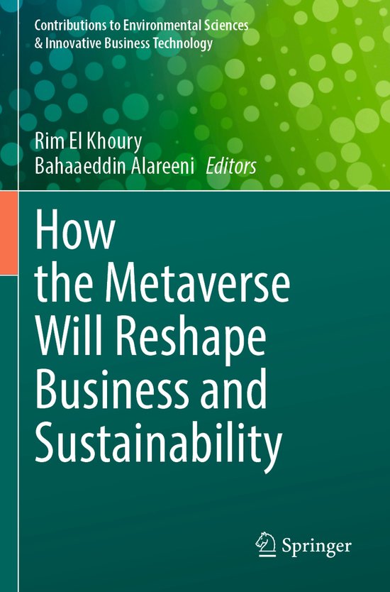 Contributions to Environmental Sciences & Innovative Busines ... - cover