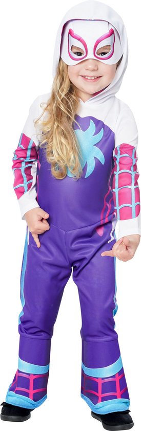 Ghost -Spider kostuum voor kinderen 5-6 jaar Ghost -Spider kostuum voor kinderen 5-6 jaar