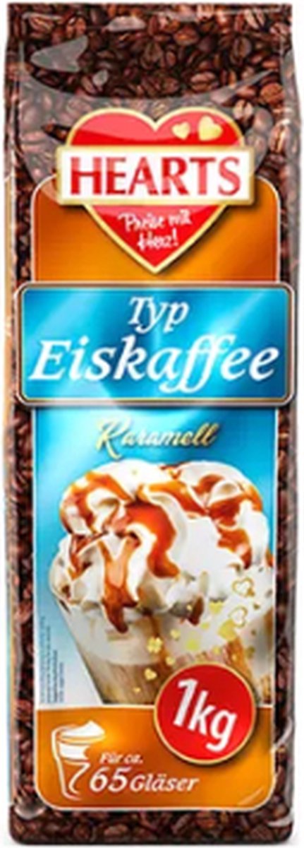 Goedkoopste Hearts - Eiskaffee Karamell - 10 x 1 kg