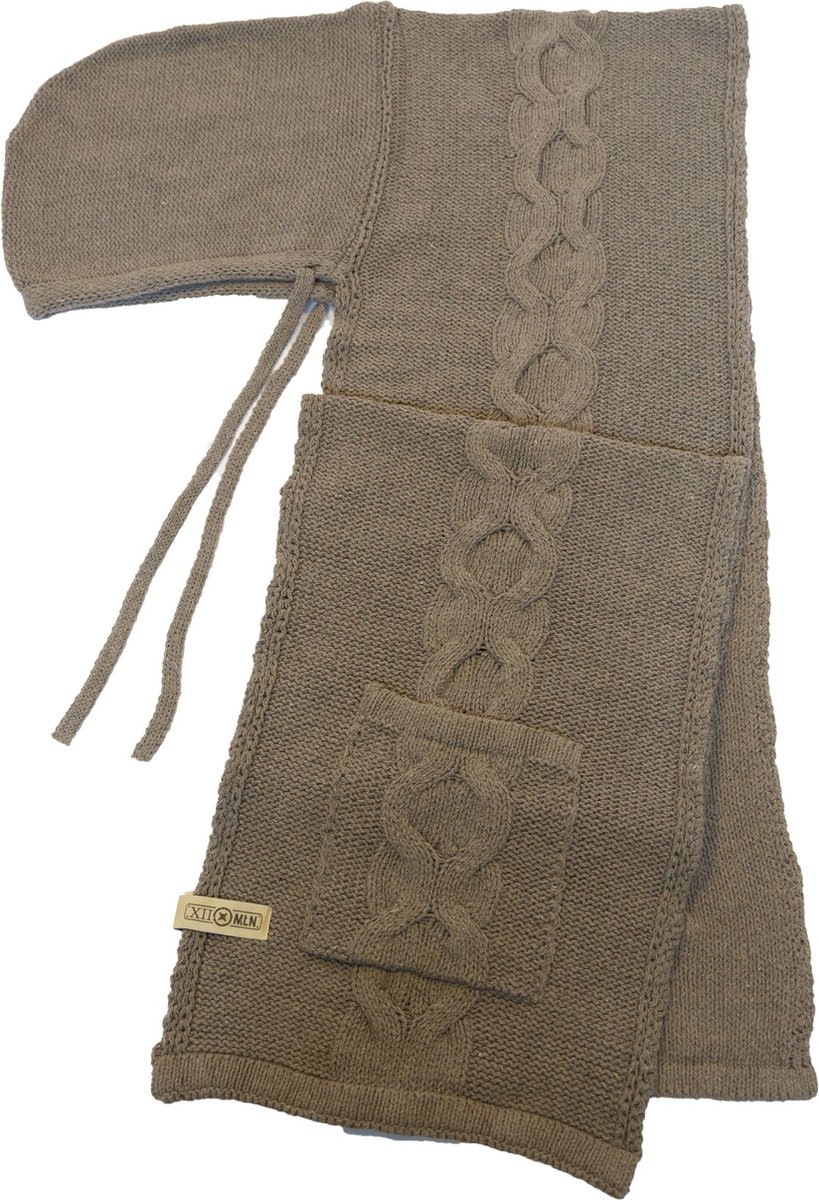 Sjaal Dome Argus - Taupe