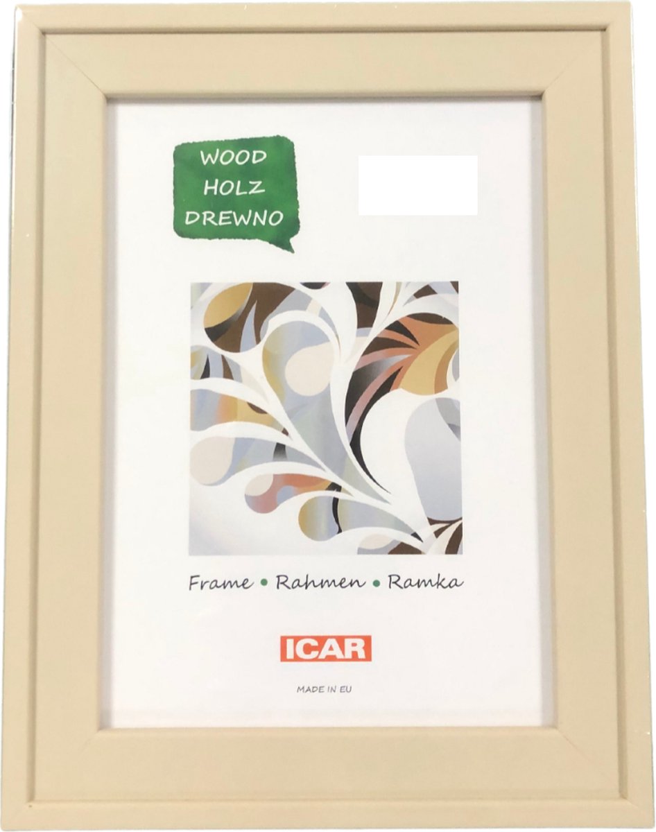 Icar Kunststof Fotolijst Mokka Creme 13x18 cm