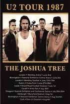 Wandbord / Concert Bord - U2 Tour 1987 The Joshua Tree