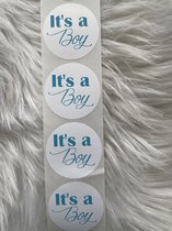 Sticker It's a boy - Sluitstickers - Geboorte