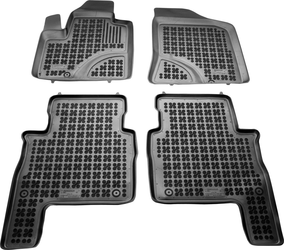 3D rubbermat Hyundai Santa Fe 2008-2010