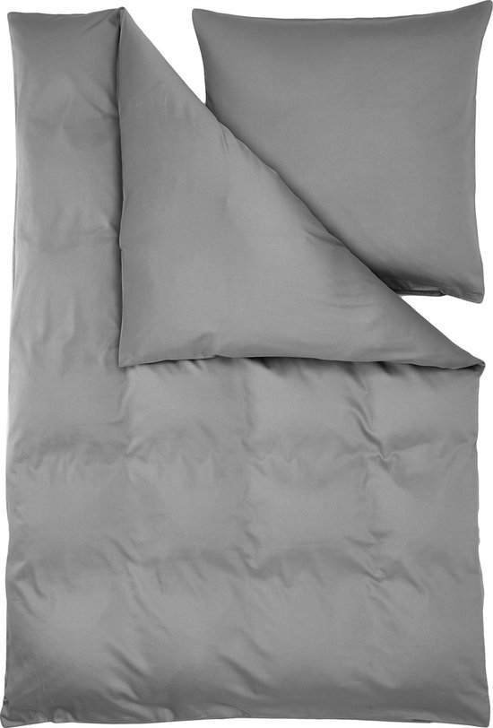Meeallhome dekbedset met tufted design 140×200cm / 65×65cm×1 donkergrijs | Dekens, plaids en spreien