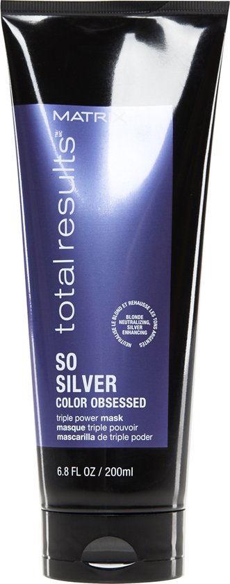 Masque Matrix Total Results So Silver Color Obsessed Triple Power Mask