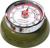 Zassenhaus Timer Speed kookwekker - olijfgroen