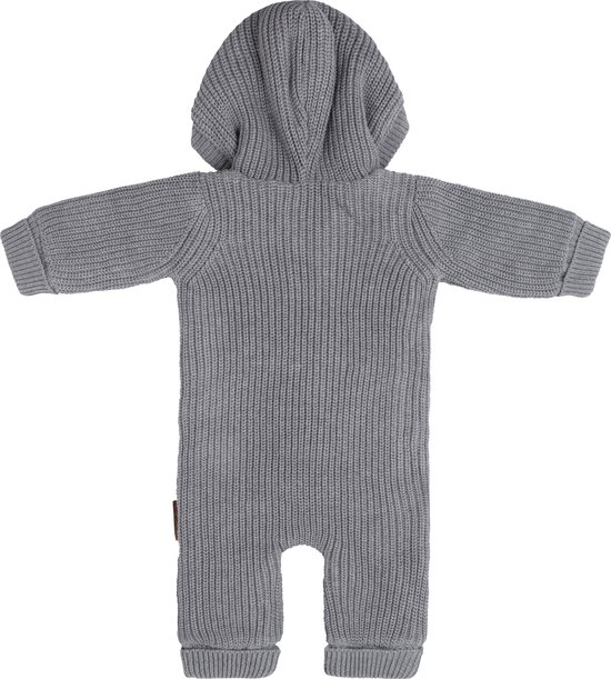 Baby's Only Overall teddy Soul - Grijs - 74 - 100% ecologisch katoen - GOTS