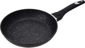 Oneiro’s Luxe Koekenpan - Gesmeed Aluminium – ø24 x H 5 cm – koken – tafelen – keuken – koekenpan – inductie – gas – potten – pannen