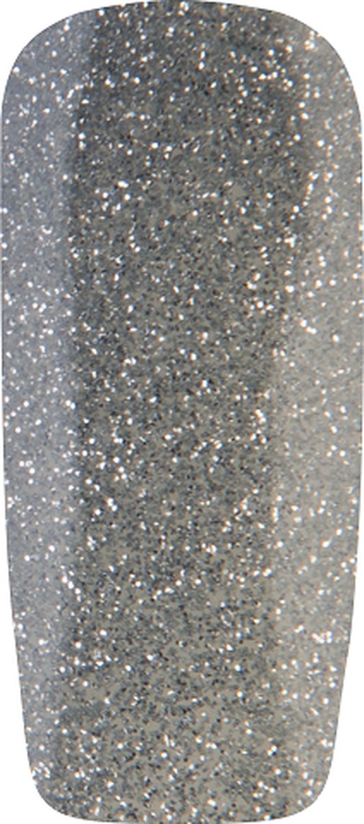 Gelzz Gellak - Gel Nagellak - kleur 3D Galaxy Grey G151 - GlitterGrijsSparkel - Semitransparante kleur - 10ml - Vegan
