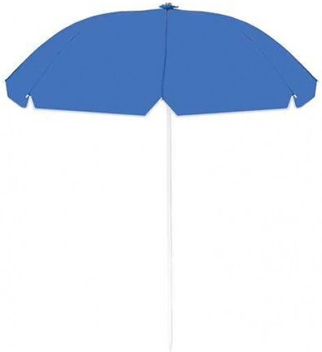 Parasol - Blauw - Rond - zonnescherm - Paraplu - Strand - Tuin - met tas - 200cm