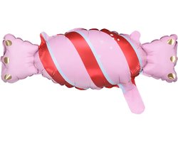 Partydeco - Kerst Folieballonnen Candy mix - 5 stuks