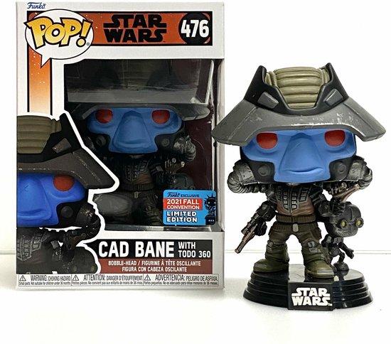 Pop Star Wars: Cad Bane With Todo 360 - Funko Pop #476