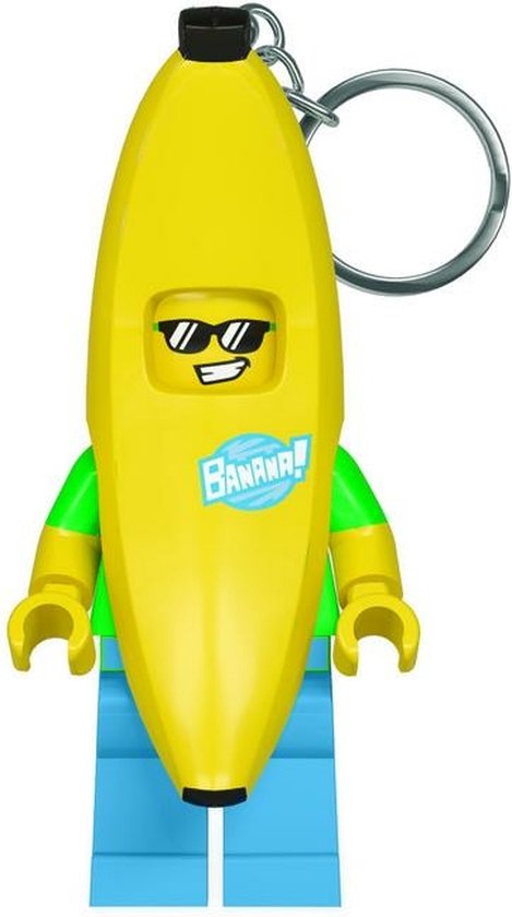 LEGO LED Sleutelhanger Man in Bananenpak