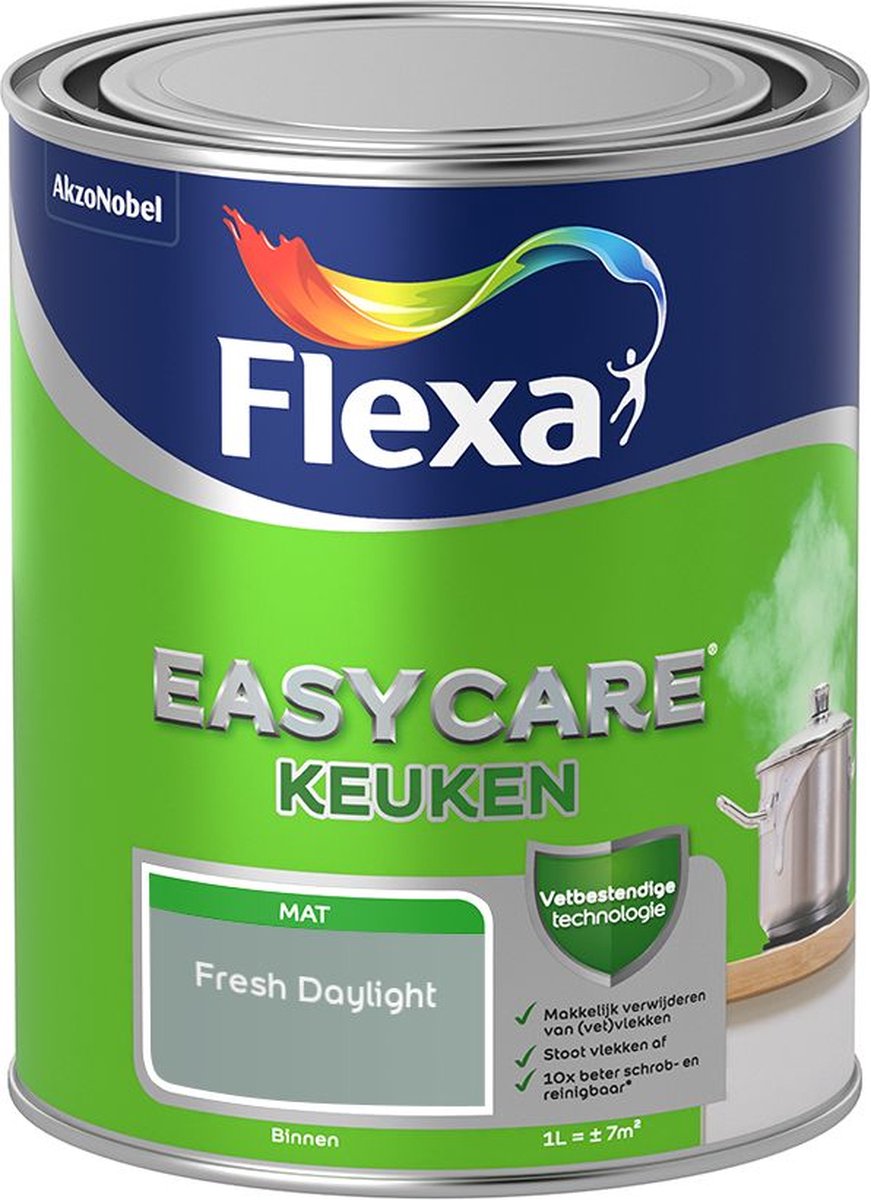 Flexa Easycare - Muurverf Keuken - Mat - Fresh Daylight - 1 liter